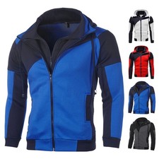 Men's Coat Sweater Jacket Sweatshirt Hoodies Hooded Soft Casual Zipper Winter  