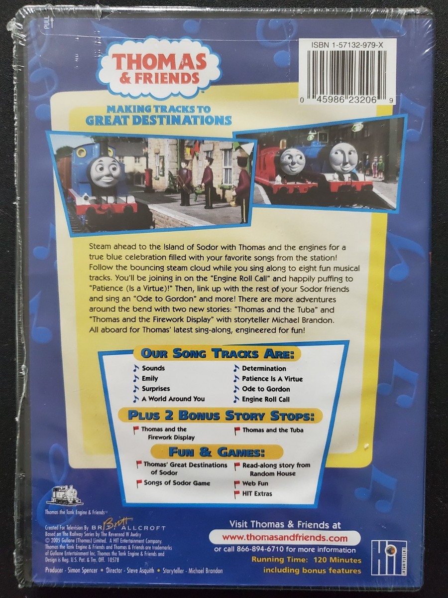 Thomas Friends - Songs from the Station (DVD, 2005) for sale