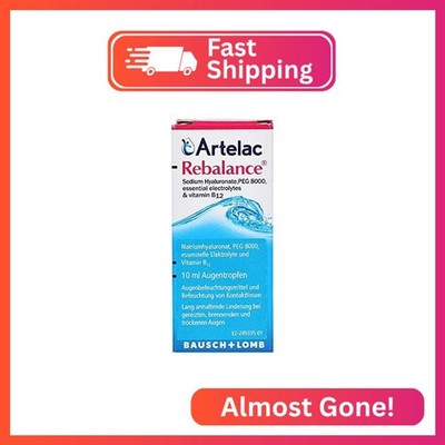 Artelac Rebalance Drops, 0.3 Fl Oz