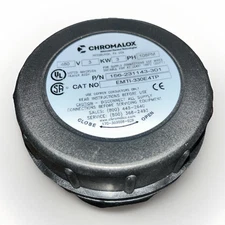 CHROMALOX EMTI-330E4TP 3KW 480V Moisture Resist Immersion Heater. NEW!      EB