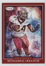 2022 SAGE High Series Artistry Red Mohamed Ibrahim #ART-MI 0j36