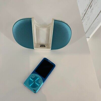 Sony Walkman NW-S754K Blue Digital Media Player with Speaker