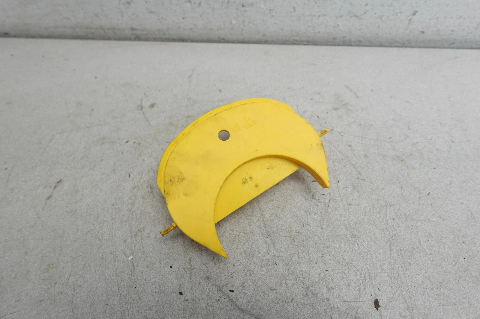 1996-1998 Sea-Doo OEM Buzzer Beeper Mounting Plate Cover Yellow Freshwater XP