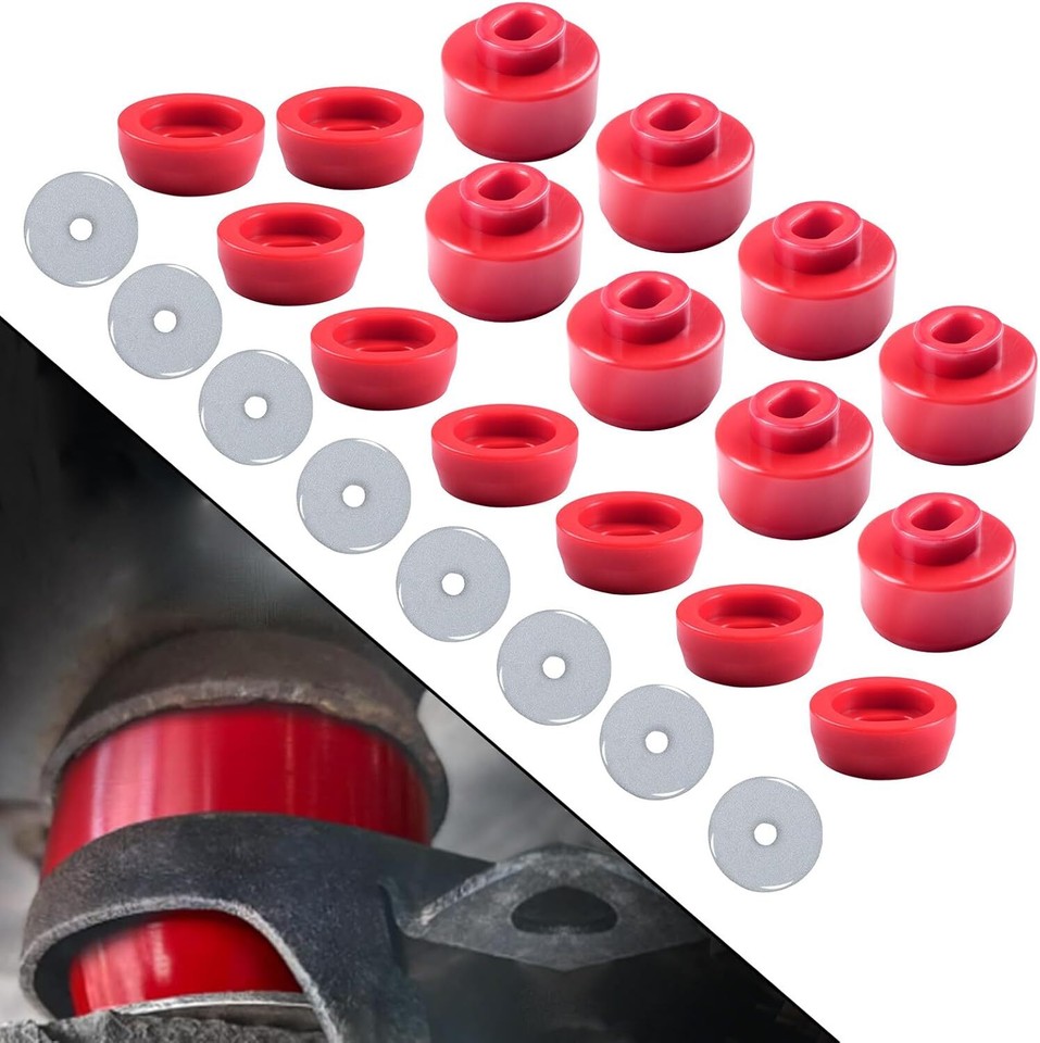 Body And Cab Mount Bushing Kit For Chevy Silverado Sierra 2/4WD - Foto 3