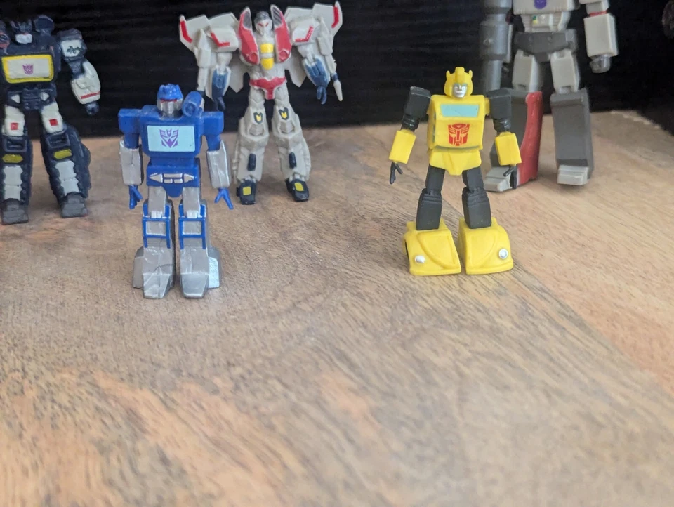Transformers Mini Figures Lot of 5 Hasbro My Busy Books & Other Mixed Set - Image 3 of 4