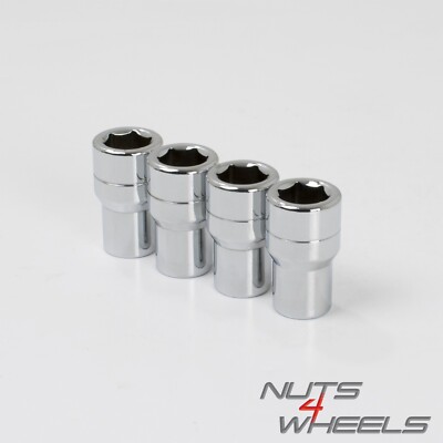For Nissan 12X1.25MM Heavy Duty Aluminum Green Lug Nuts Set + Adapter Key