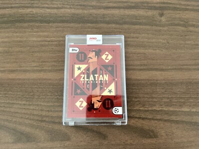 Topps Project 22 Karte, Zlatan Ibrahimovic by Neil Stevens