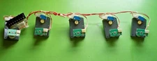 CRANE NATIONAL VENDORS SNACKTRON 145 Vend Motors X5 w/Wiring Harness 