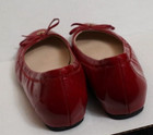 Authentic L.K. Bennett red patent leather ballet flat shoes London size 37 — photo 4