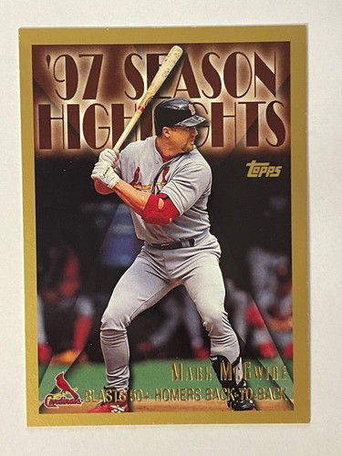Mark McGwire Baseball Cards **You Pick** A's/Cardinals. Rev 5/17 - Picture 127 of 168