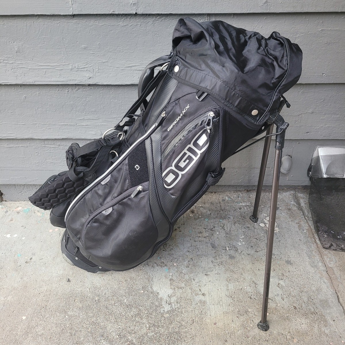 Ogio Grom XX 14 Way golf Stand Bag With Strap, Cover | eBay Ogio Grom XX 14 Way golf Stand Bag With Strap, Cover | eBay
