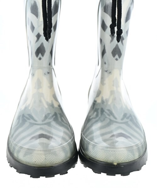 Salvatore Ferragamo レインブ ーツ　グレー系 Salvatore Ferragamo Rain Shoes Grayish 7(Approx. 24.5cm