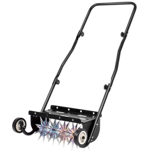 Unbranded Suchtale Push Spike Aerator 18" Universal W/ Unique 5-Steel Tines Star