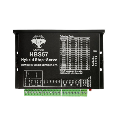 Closed Loop Stepper Motor Driver Controller 24-60VDC HBS57 for Nema23 LONGS