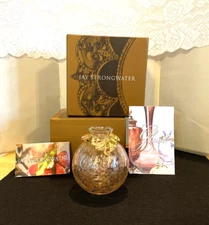 *NIB* JAY STRONGWATER BUD VASE HAND PAINTED ENAMEL & SWAROVSKI CRYSTALS