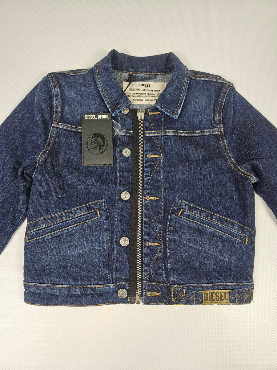 Diesel De-Blondy Jeans JACKET Jeansjacke denim blue Größe S