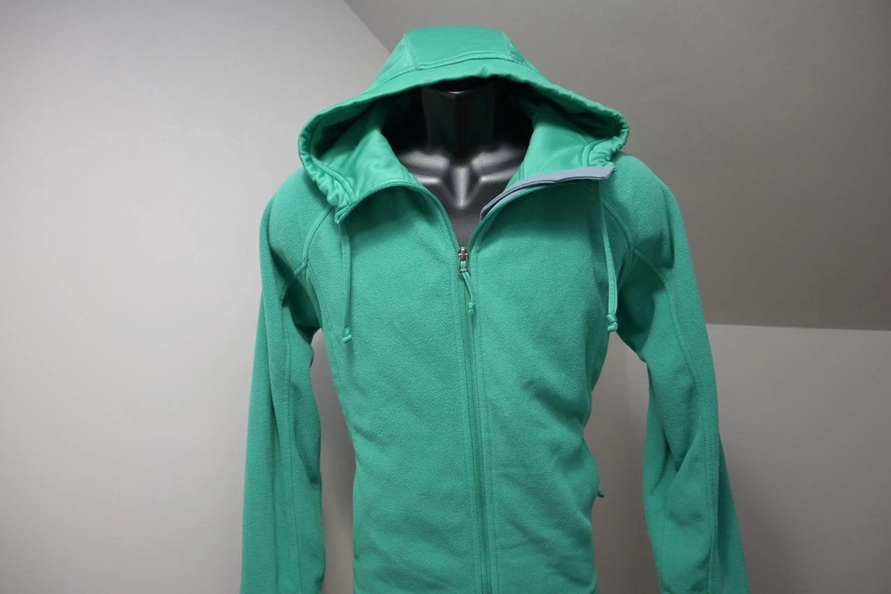 Columbia Fleece Jacket Full Zip Hooded Winter Ski Snow Womens Sz Large