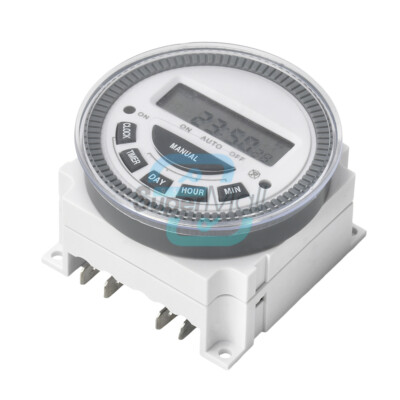 AC250V Digital Programmable Cycle Time Control Smart Timer Switch 28Group ON/OFF