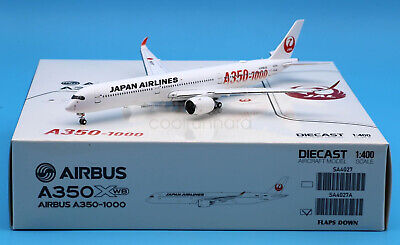 JC Wings 1:400 JAL Airbus A350-1000XWB Diecast Aircraft JC Wings 1:400 JAL Airbus A350-1000XWB Diecast Aircraft