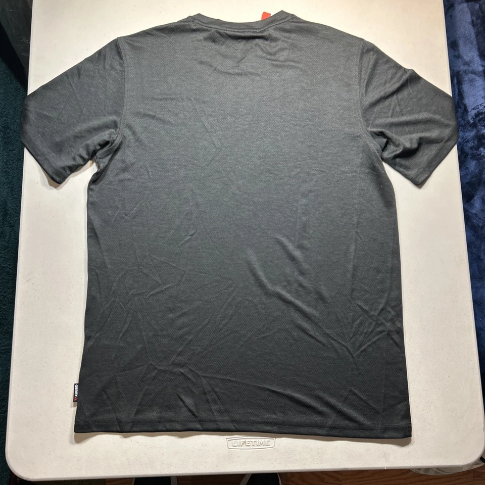 LOT OF 2 Gerry Men's Light Weight Cool Knit Tee Black & Gray | NWT Size M - Image 3 of 4