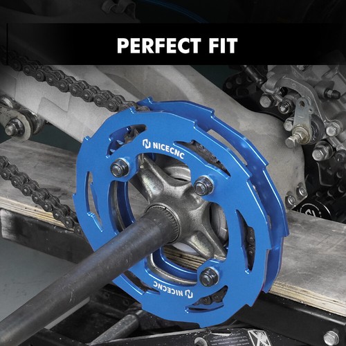 Rear Wheel Chain Sprocket Cover Guard For Yamaha YFZ450X 10-11 YFZ450R 2009-2023 - Picture 2 of 9