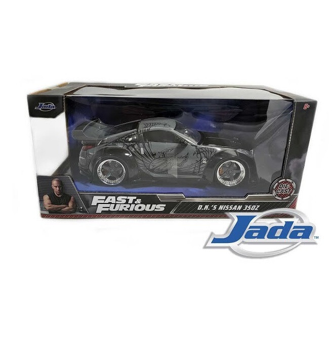 Fast And Furious DK's 2003 Nissan 350Z, JADA, Metal,Diecast Toy Car, 8.25 Fast And Furious DK's 2003 Nissan 350Z, JADA, Metal,Diecast Toy Car, 8.25