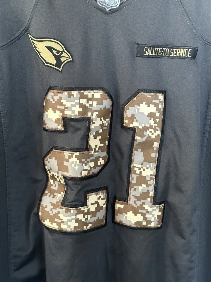 Nike Peterson #21 Az Cardinals Salute To Service Camo NFL Jersey Size L - Image 2 of 4
