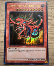 Konami Yu-Gi-Oh Slifer the Sky Dragon LC01-EN002 Ultra Rare Holo Limited