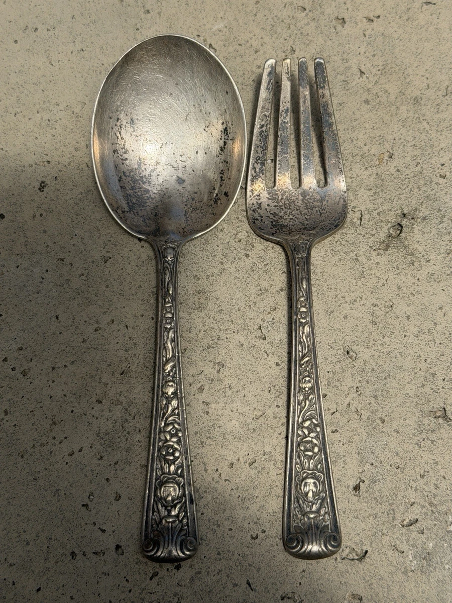 Rose Antique US Sterling Silver Flatware-Sets for sale | eBay