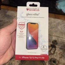 Invisible Shield Glass Elite+ Screen Cover for iPhone 12 / 12 Pro / 11 / Xr  NEW