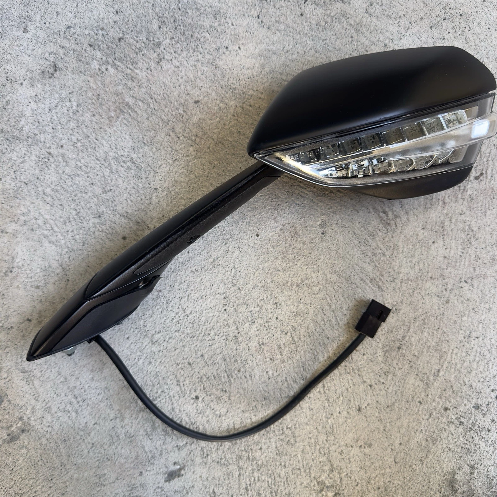 Aprilia RS660 RSV4 OEM Left Rearview Mirror Turn Signal Blinker CLEAN
