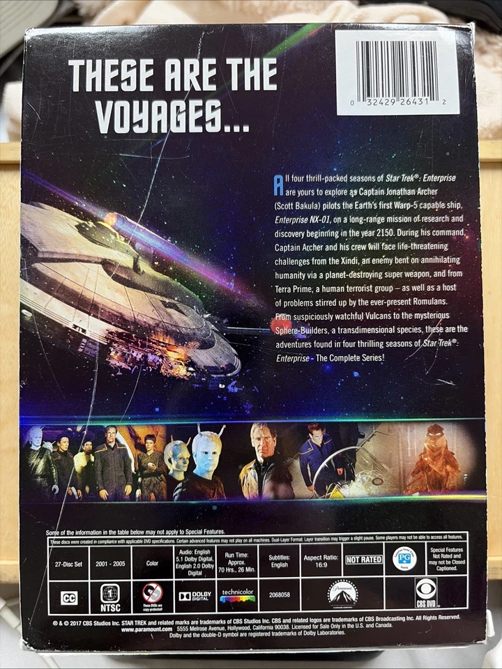 Star Trek Enterprise: The Complete Series, DVD Box Set - Image 3 of 4