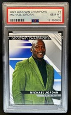 2022 Upper Deck Goodwin Champions Michael Jordan #1 PSA 10 GEM MINT