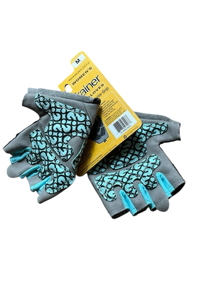 Guantes de entrenamiento GoFit Pro Trainer para mujer talla MED. NUEVO GO TAC PALM GF-WGTC-L/TU Foto 2 de 3