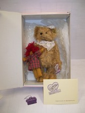 Annette Funicello Collectible Bear Co GINGER SPICE Bear w/BOX COA jkdla