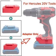 Adapter For Hercules 20V Lithium Battery to Fits Bauer 20V Cordless Power Tool