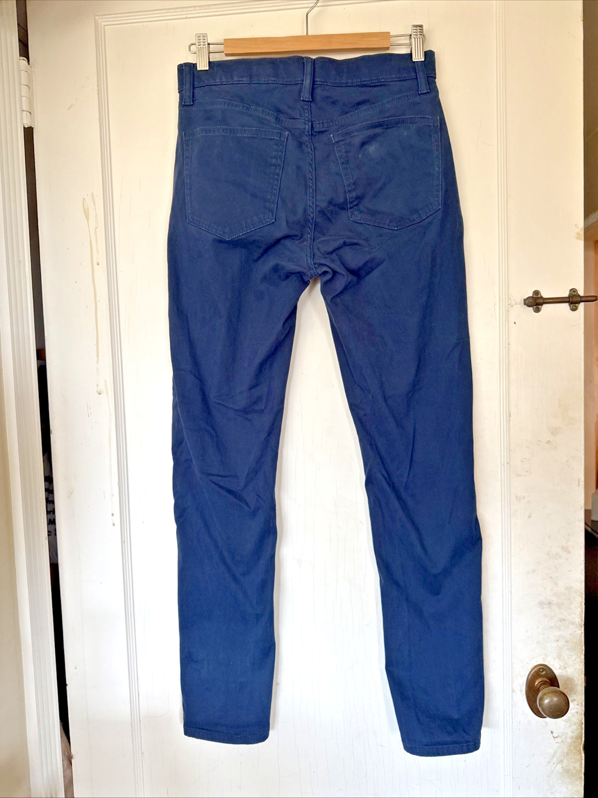 Uniqlo Men’s Ultra Stretch Color Jeans Skinny Tapered Mid-Rise Blue Small- 27-30 thumbnail 3