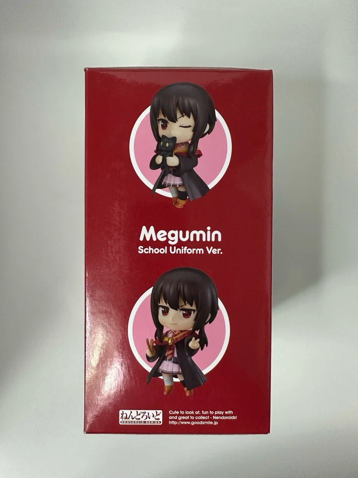 RARO Konosuba 3.9” Megumin Uniforme Escolar Ver. Nendoroid #851 GOOD SMILE COMPANY Foto 4 de 4