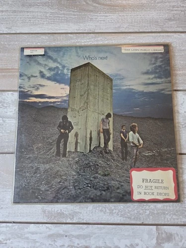 The Who Who's Next Vinyl LP 1971 First Press Decca DL 79182 Album Record NL