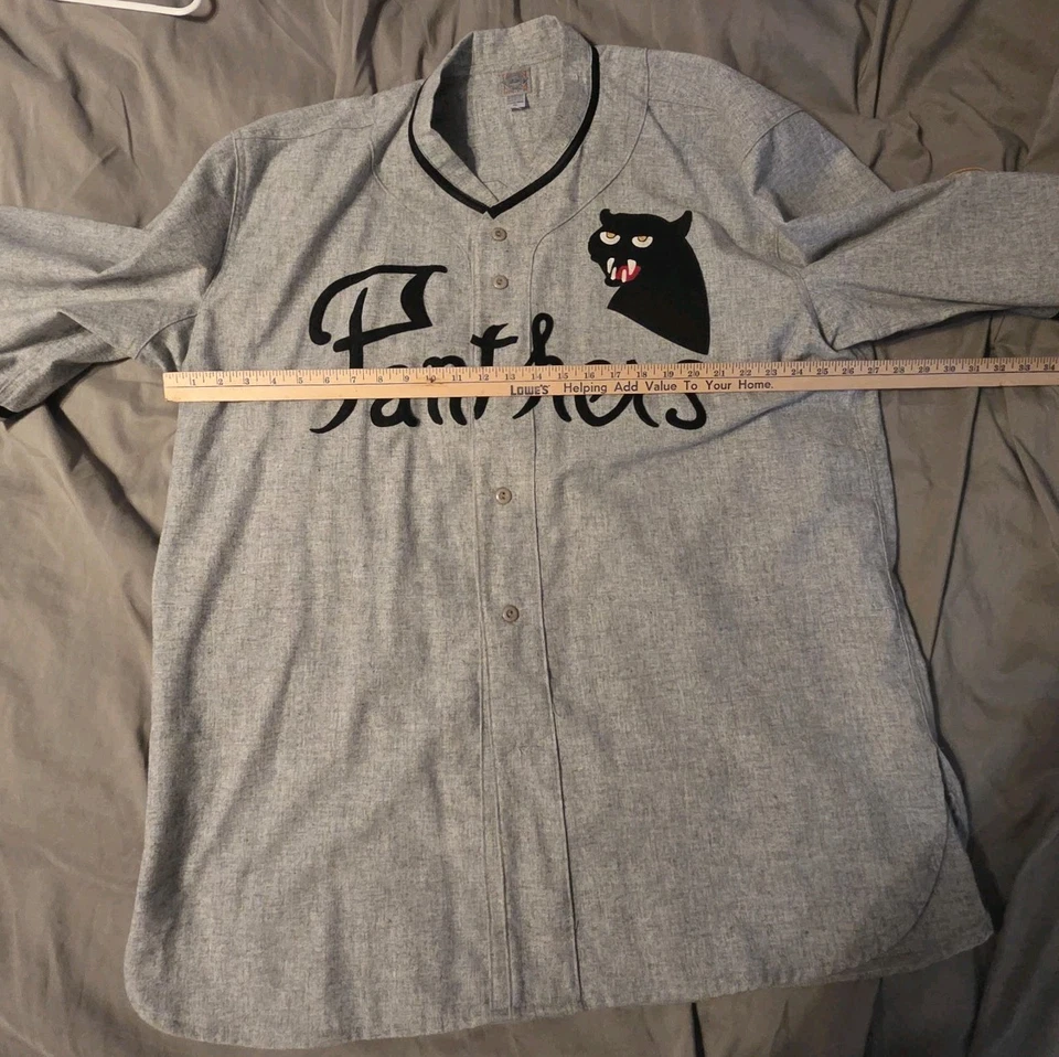 Camiseta de béisbol Montreal Black Panthers 2XL Ebbets Field Franelas Foto 4 de 4