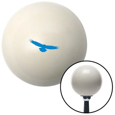 Blue Eagle Flying Ivory Shift Knob w/ M16x1.5 Insert Shifter Auto Manual Custom