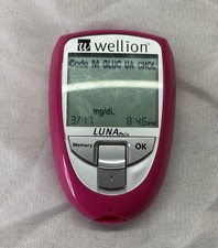 Glucometro Wellion LUNA Trio Misuratore Glicemia mg/dL Funzionante