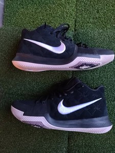 kyrie 3 black suede