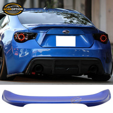 Fit 13-16 Scion FRS Subaru BRZ Rear Trunk Spoiler Painted WR Blue