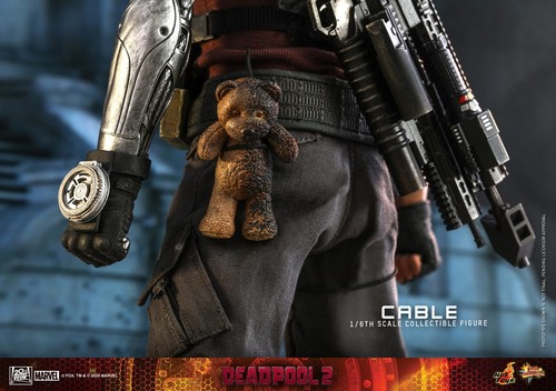 1:6 scale Hot Toys Deadpool 2 Cable Display Stand Base for 12" Figures MMS583 - Picture 11 of 12