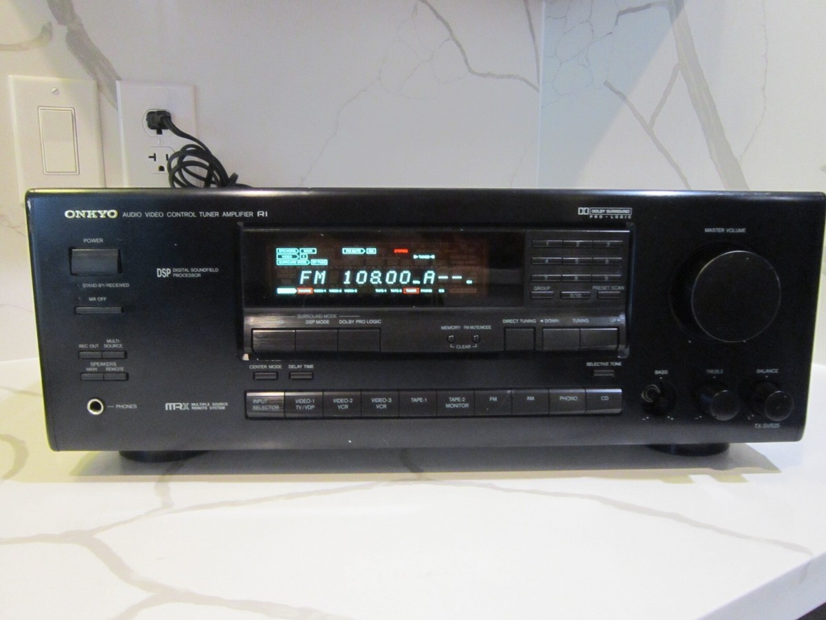ONKYO ジャンク Onkyo TX-SV525 AV Control Tuner Amplifier | eBay