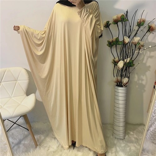 Burqa Overhead Khimar Caftan Abaya Muslim Women Prayer Dress Islamic Kaftan Robe - Picture 245 of 284