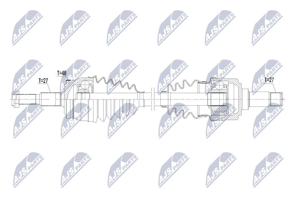 NPW-CH-090 NTY Drive Shaft