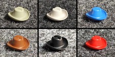 Lego 3629 Cowboy Hut Hüte Sheriff - FARBE w...