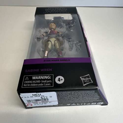 Star Wars Black Series 6" Rebels #06 Modellino Sabine Wren Nuovo Sigillato! - Foto 7 di 7